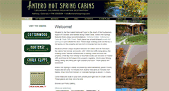 Desktop Screenshot of anterohotsprings.com